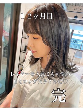 コワファーストナガサキシャンプーボーイ(COIFF1RST NAGASAKI SHAMPOO BOY) 大人可愛い20代30代40代黒髪前下がりショートボブ丸みショート◎