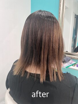 ドライブアンドビジョン 池袋(Drive&Vision) ビビり毛なおし酸性ストレート[池袋#縮毛矯正#ビビり毛］