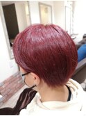 赤髪ショート