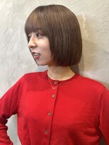 ワッツユアヘアストーリー(What’s your hair story)&nbsp;ボブ/ショートボブ/ベージュカラー/ブリーチありカラー