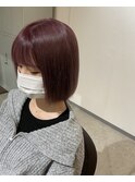 haru  ピンクラベンダー　ボブ　久留米