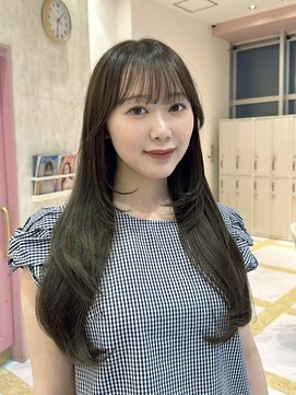 リー 梅田(Lee) プレミアム髪質改善/オリーブベージュ/ブリーチなしダブルカラー