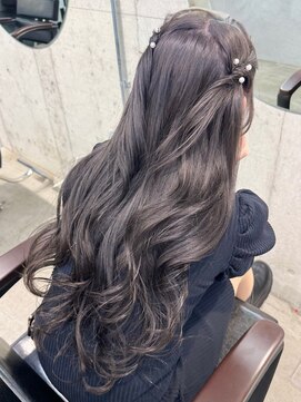 リル ラウム 原宿(LiL Raum) ラベンダーグレージュ ♪/原宿/ダブルカラー/レイヤーカット