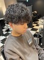 スタッグバーバー 近鉄奈良店(STAG BARBER)&nbsp;流行りの波巻きパーマ！
