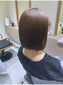 パツっとボブ