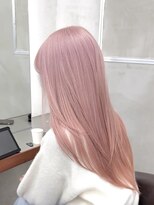 ニコ トウキョウ 渋谷(nico TOKYO)&nbsp;ホワイトピンクダブルカラーケアブリーチハイトーン