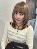ケアブリーチ＋カラー+処理剤Tr＋カット ￥27500