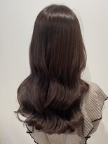 アメリ(ameri)&nbsp;【ameri 仲丸】ロング×ピンクブラウン