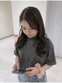 くびれヘア/アプリコットオレンジ/夏のヘアアレンジ/梅田