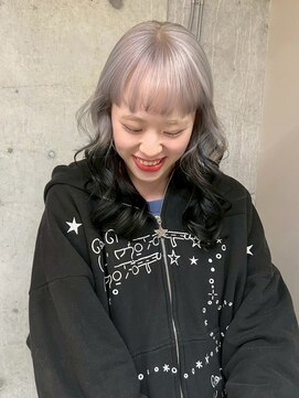 ソル バロール 表参道(SOL .valor) 顔周りレイヤーカットブリーチデザインカラーワンホンレイヤー◆