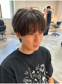 サーフカール/スパイキーショート/ブルーブラック/佐久間玲於