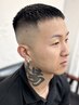 【男のメンテナンス】 フェードカット×眉毛カット [淀屋橋/北浜]
