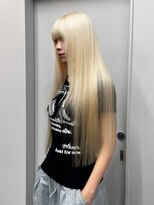 ヴァーディ オモテサンドウ(Vardy omotesando)&nbsp;white blonde/ホワイトブロンド スーパーロング