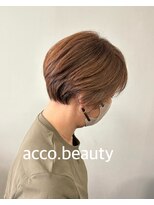 ヘアーアンドメイク アッコ(hair and make acco) ショートスタイル