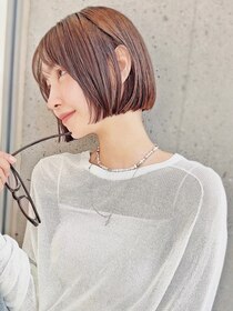 アイドットプラスフェリシア 表参道(i.+FERiCIA.) 20代/30代/ニュアンスカラー/小顔/前髪カット/ショート/表参道