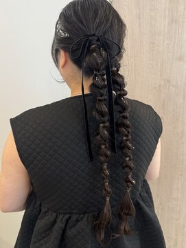 シュピネ(choupinet) スーパーロングツインヘアセット