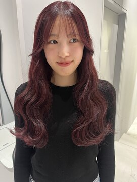 ヴァイス 新宿店(VAICE) 秋カラーボルドーカラー