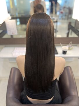 スタイル 成城学園前(STYLE) 【髪質改善トリートメント】たっぷり透明感のオリーブベージュ