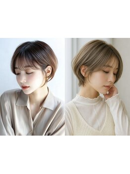 ショート/ボブ特化の似合わせ技術とプライベート空間で大人女性の美しさが際立つサロン体験を…*　