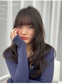 韓国ヘア　ハッシュカット &nbsp;レイヤーカット くびれヘア &nbsp;顔周り