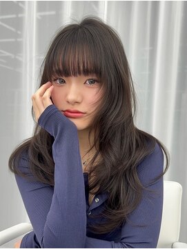 アマトウキョウスマートサロン(AMA TOKYO×Smart Salon) 韓国ヘア ハッシュカット レイヤーカット くびれヘア 顔周り