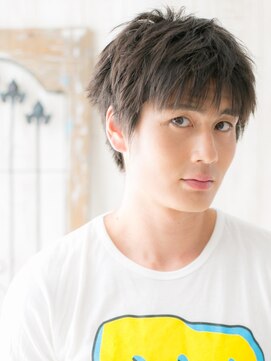 モッズヘア メン 新所沢店(mod's hair men) 20代30代大人ダークアッシュ社会人くせ毛風マッシュd新所沢