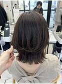 レイヤーカット/外ハネレイヤー/くびれヘア/縮毛矯正