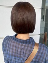 セプト 天神大名(SEPT.)&nbsp;丸みボブ ナチュラルブラウン 艶髪 髪質改善トリートメント