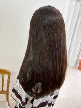 アミリー ひたち野うしく店(Amily) ハイライトバレイヤージュダブルカラーケアブリーチ20代30代