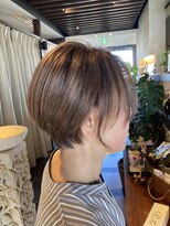 アンツ サザンリゾート 茅ヶ崎店(ANT'S Southern Resort)&nbsp;30代40代50代　似合わせカット　ショートスタイル　耳掛け