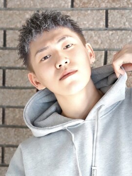 コンフィデンス 新宿3rd(confidence) メンズ/ベリーショート/お洒落ボウズ/ソフトツイスト