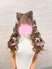 ●猫耳入りヘアアレンジ練習クーポン￥300