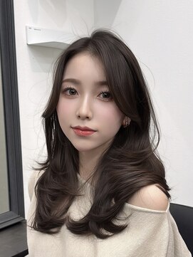 アマテラスゼロ 新宿(AMATELAS zero) AMATELAS /色気ミディアムレイヤー/アッシュブラウン