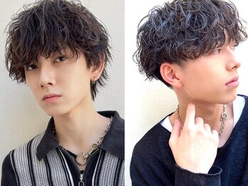 マノン バイ エイチ(MANON by H)の写真/【栄★平日21時迄営業】メンズカットが得意なスタイリストにお任せ！最先端のオシャレをお手頃価格で実現◎
