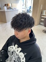 ユウヘアー 千代田橋店(U Hair)&nbsp;ツイストスパイラルパーマ/スキンフェード