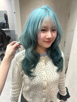 ジゼル 小倉(GiseL)&nbsp;Aqua blue / 3bleach