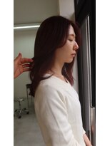 エヴリィ(every)&nbsp;髪質改善暖色ミディアムレイヤー【大阪/梅田/中津】