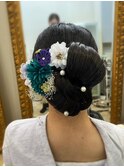 カチモリリボンヘアセット