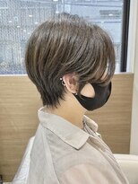 アッシュ 清瀬店(Ash)&nbsp;〈透明感のある暗髪〉イルミナカラーハンサムショート