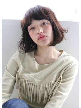 ナヌーク シブヤ(nanuk shibuya) 【nanuk】ベーシックなボブに外ハネMIX◇甘くなりすぎないボブ