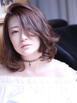 ヘア アンドメイク キヨシ(Hair and Make kiyoshi) kiyoshi/フェミニン *オルチャン グレージュピンク*