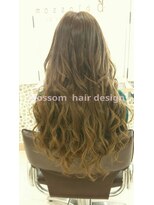 ブロッサム ヘアデザイン(blossom)&nbsp;編み込みエクステ52本&シールエクステ10本