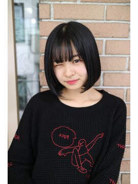 サロンドミルク 原宿(salon de MiLK) 【salon de MiLK 原宿】ツヤボブ×ワンカール