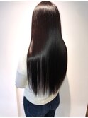 【髪質改善】シースルー艶ツヤストレート