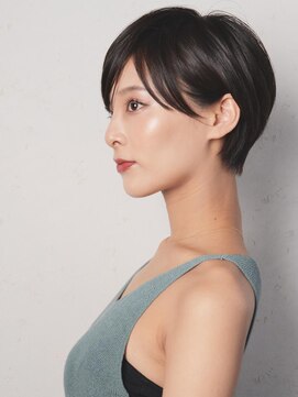 ニーフ 恵比寿(neaf) 暗髪 ショート ショートレイヤー ベリーショート 似合わせ