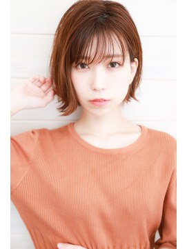 オーシャン(Ocean) [OCEAN Hair&Life]シースルーバング☆耳かけ☆切りっぱなし☆