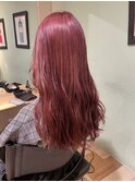 チェリーバイオレット　ヘアカラー　池袋
