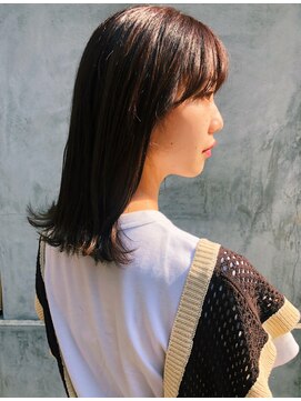 モロコ 神保町 小川町店(moloco) アレンジ幅広がるぱつっとミディ[神保町/小川町/御茶ノ水]