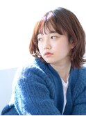 レイヤーくびれボブ
