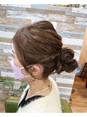 シニヨンアレンジ
